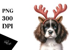 Expressive English Springer Spaniel Clipart Product Image 3