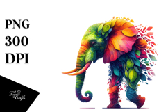 Vibrant Elephant, 20 oz Tumbler Product Image 1