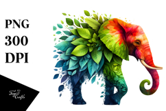 Vibrant Elephant, 20 oz Tumbler Product Image 1