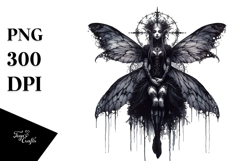 Detailed Gothic Fairy PNG Product Image 1