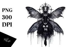 Detailed Gothic Fairy PNG Product Image 1
