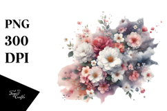 Flower Painting PNG Product Image 1
