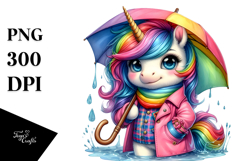 Cute Unicorn Posing Model PNG Product Image 1