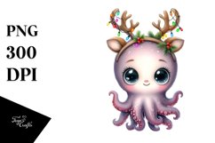 Expressive Octopus Clipart Product Image 1