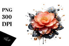 Glossy y Camellia, Transparent PNG Product Image 1