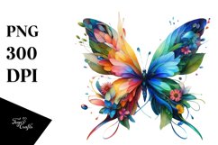 Vibrant Butterfly PNG Product Image 1