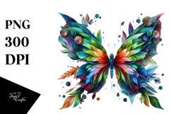 Vibrant Butterfly PNG Product Image 1