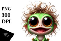 Crazy Baby Frog | Sublimation | Clipart Product Image 3
