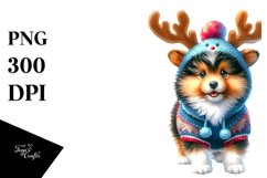 Expressive Collie Clipart Product Image 1