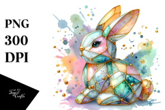 Pastel Bunny, High-Res PNG Product Image 1