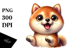 cute Shiba Inu PNG Product Image 1