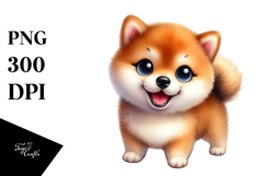 cute Shiba Inu PNG Product Image 1