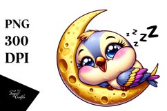 Colorful Baby Goldfinch Clipart Product Image 1