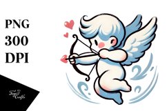 Cupid Paint Brush Style PNG Product Image 1