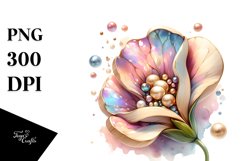 shiny sweet pea with metallic insertions Product Image 1