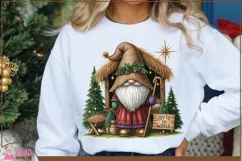 Christmas Gnome png, Joy to the World Shepherd gnome png Product Image 2