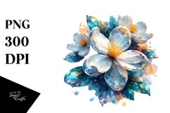 y Shiny Jasmine with Round Splash | Clipart Product Image 1