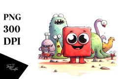 Simple Funny Scene Clipart Product Image 3