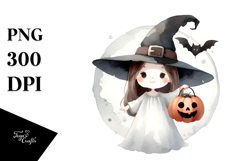 Funny Witch Clipart PNG Product Image 1