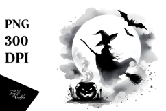 Simple Witch Halloween PNG Product Image 1