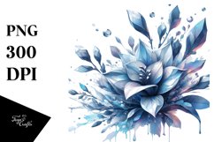 Abstract Glossy Freesia Made of Diamond Material | Product Image 1