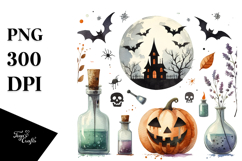Simple Elixir Halloween PNG Product Image 1