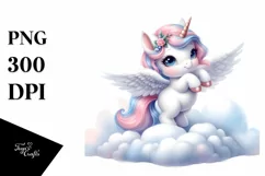 Whimsical Fantasy Clipart, Cute Unicorn Dance Product Image 3