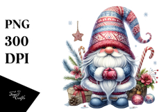 Vibrant Autumn Gnome PNG Product Image 1