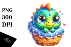 Goofy Baby Dinosaur PNG Product Image 1
