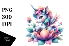 Baby Cow with First Aid Kit, Watercolor PNG Product Image 1