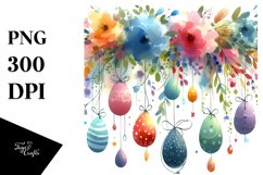 Simple Sketchy with Easter Eggs PNG Product Image 1