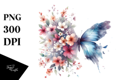 Butterfly Painting PNG Product Image 1