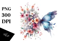 Butterfly Painting PNG Product Image 1