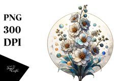 Detailed Delphinium | Sublimation | Clipart Product Image 3