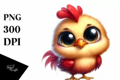 Baby Rooster Proud Sublimation Clipart Product Image 3