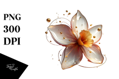 Shiny Daffodil, Watercolor PNG Product Image 1