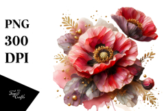 Glossy Poppy PNG Product Image 1