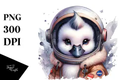 Punk Baby Swan PNG Product Image 1
