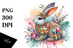 Diamond Bunny, High-Res PNG Product Image 1