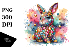 Diamond Bunny, High-Res PNG Product Image 1