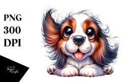 Cute Basset Hound, PNG Product Image 1