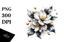 Abstract Artistic Jasmine Shiny Clipart Product Image 3