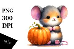 Cute Baby Mouse Halloween Clipart Product Image 3