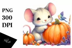 Vibrant Cute Baby Mouse | Sublimation | Clipart Product Image 3