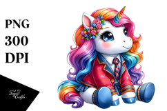 Cute Unicorn, Transparent PNG Product Image 1