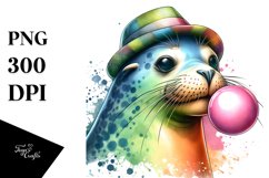 Quirky Seal Hat Chewing Gum Product Image 3