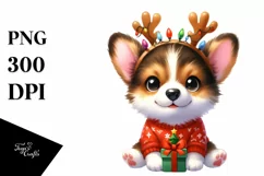 Crazy Pomeranian Portrait PNG Product Image 3