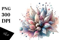 Glossy Snowdrop Watercolor PNG Product Image 3