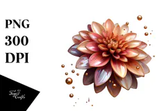 Glossy y Dahlia, Transparent PNG Product Image 1