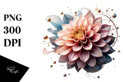 Glossy y Dahlia, Transparent PNG Product Image 1